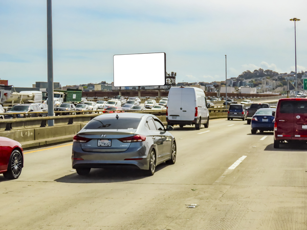Skyway (I-80) ES 150ft N/O Division (No Ext) F/N - 1