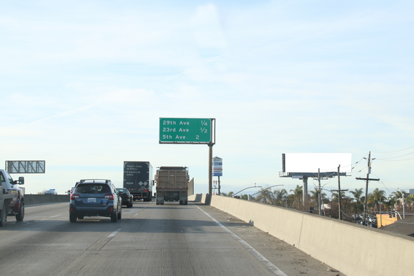 Nimitz Frwy (I-880) NS 200ft W/O Fruitvale F/E - 1