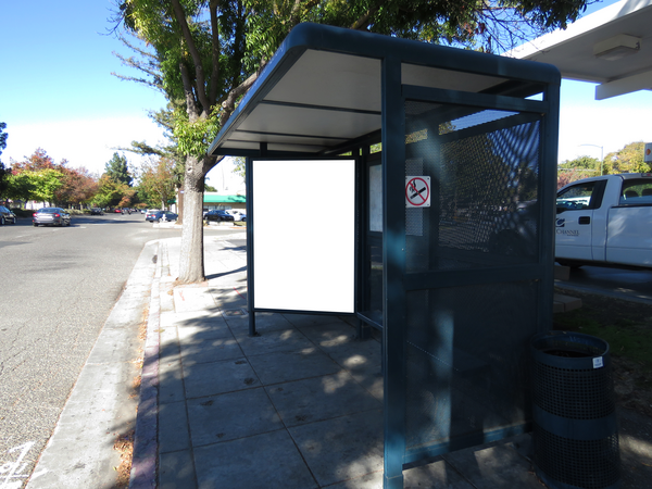 El Camino Real ES 130ft W/O Shoreline Blvd. F/S - 1