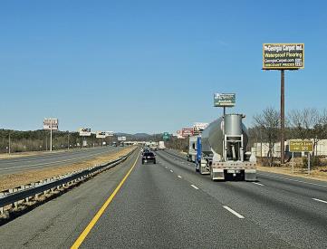 E/S I-75 @ MM 319.3 S/F RIGHT HAND READ