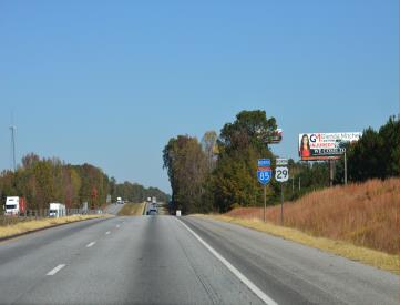 S/S I-85 2500' E/O EXIT 62