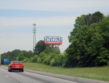 S/S I-85 0.9 MILE W/O EXIT 60