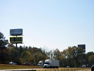 S/S I-85 500' W/O EXIT 62 (Bottom Face)