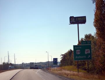 N/S I-85 500' E/O EXIT 51