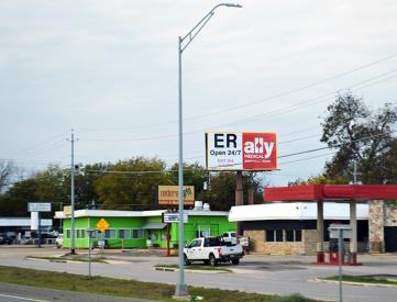 SH 71 N/S .7 MI W/O SH 95 N E/F