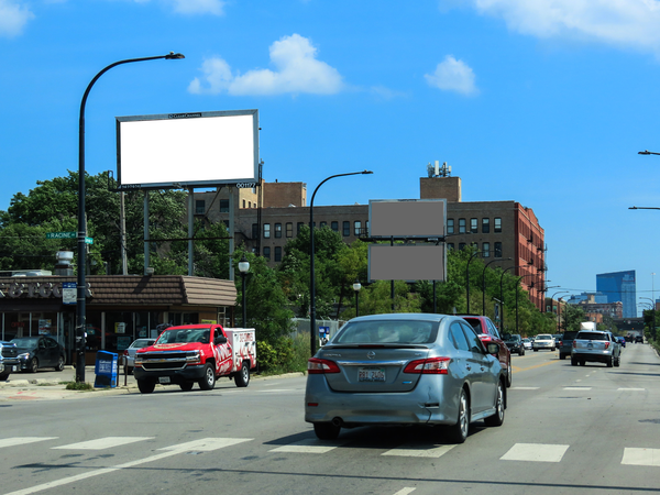 Cermak Rd NS 125ft E/O Racine St F/W - 1