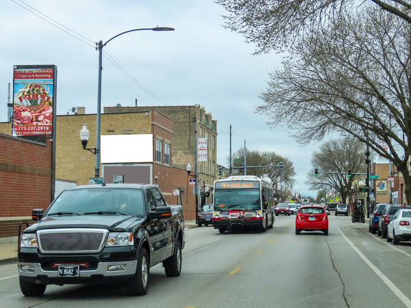 Diversey Av SS 80ft E/O Lavergne Av F/E - 1