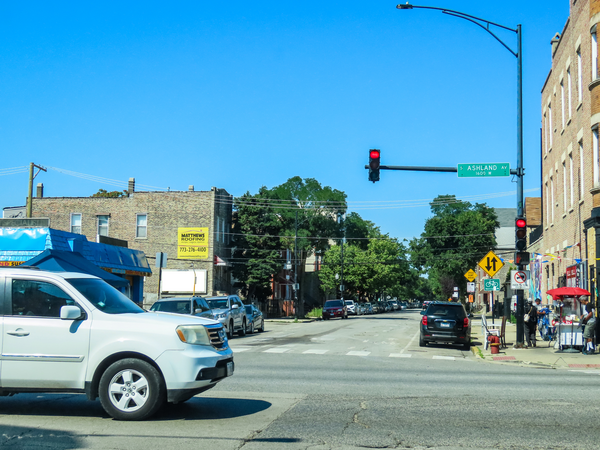 21st St SS 100ft W/O Ashland Av F/E - 1