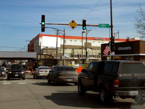 Fullerton Av SS 240ft E/O Wood St F/W - 1