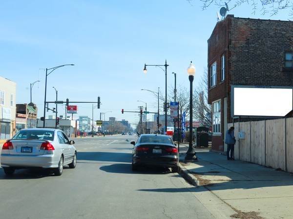 35th St SS 100ft W/O Ashland Av F/W - 1