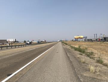 I-84 .4 MILES E/O GOWEN EXIT NL EF