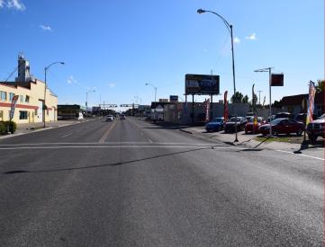 OVERLAND AVENUE S/O 9TH STREET WL NF