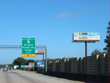 E/S I-95 3rd Sign S/O EXIT 38 F/S