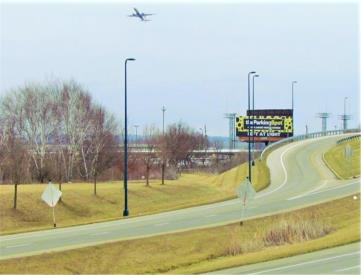 Stelzer Rd @ Entrance to Port Columbus International Airport #1