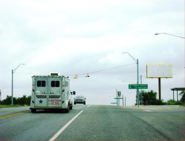 US 90, 1 MI W/O BRAKETVILLE