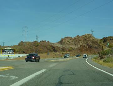 WL HWY 95 @ PARKER DAM TURNOFF MP 158.8