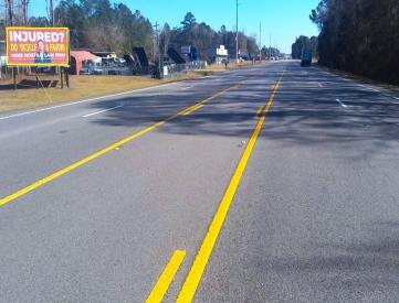 N/S US 84  1.1 MI W/O GA 196  F/W