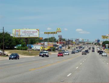 S/S BUS 190, 0.1 MI E/O AVE D FE