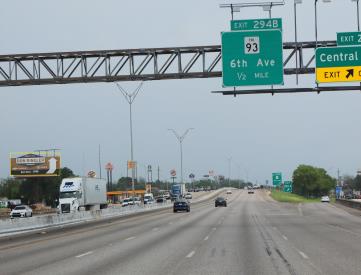 W/S I-35 S/O CENTRAL AVE. FS
