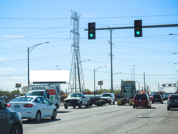 Cicero Av ES 0.3mi N/O I-55 Stevenson Xwy F/N - 1