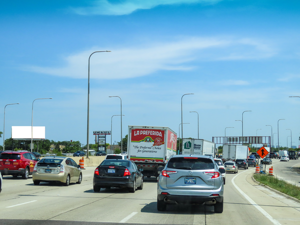 I-90/I-94 Kennedy Xwy ES 420ft N/O Kedzie Av F/N - 1