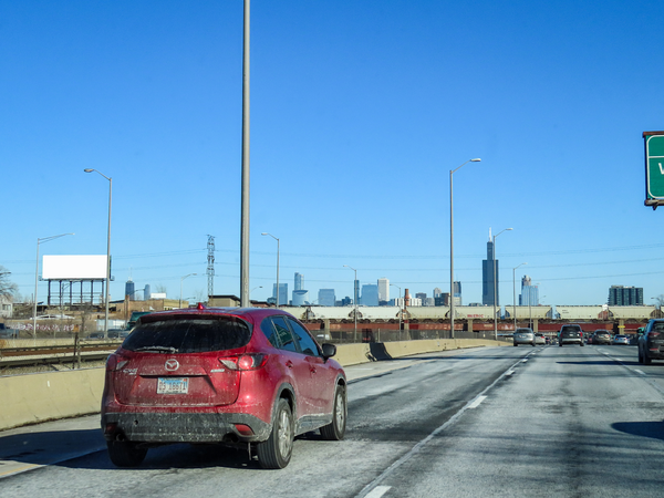 I-290 Eisenhower Xwy NS 0.3mi W/O Western Av F/W - 1