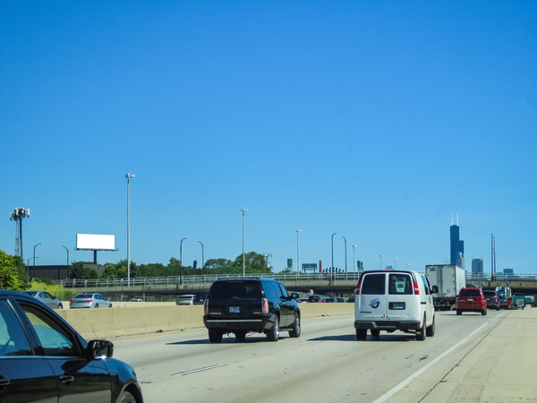 I-90/I-94 Dan Ryan Xwy WS 750ft S/O Pershing Rd F/S - 1