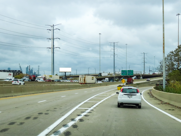 I-55 Stevenson Xwy NS 10ft W/O Damen Av F/W - 1