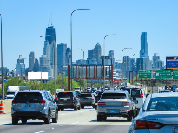 I-90/I-94 Kennedy Xwy ES 12ft S/O Armitage Av F/N - 3