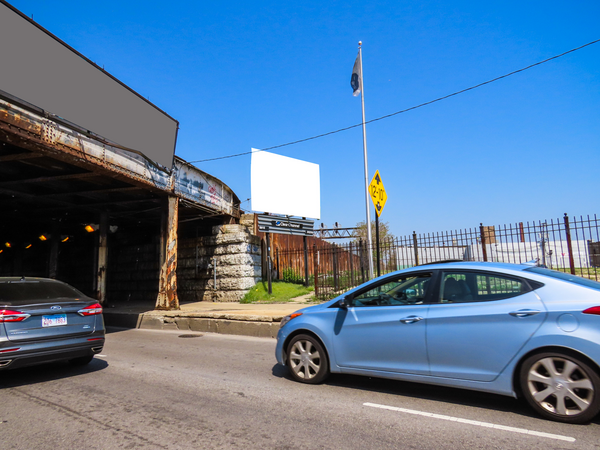 North Av NS 100ft E/O I-90/I-94 Xwy F/E - 1
