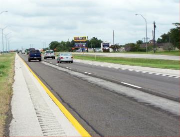 E/S SH 6, .5 MI N/O SH 21  F/S TOP
