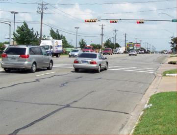 E/S TEXAS AVE @ TOWNSHIRE F/N, LEFT ( ROTARY )