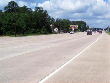 S/S HWY 105, 2.5 MI W/O LOOP 336 W. F/E