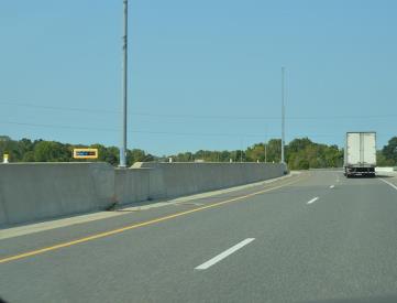 I-475 500' W/O SAGINAW RD S/S F/E