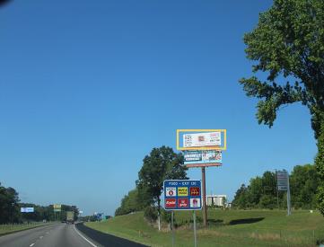 W/S I-65 N/O GVILLE EXT MM131.1 F/N (Top Face)