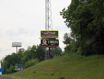 N/S I-85 .5 MI. E/O EXIT 51 #1 F/E   (Top Face)