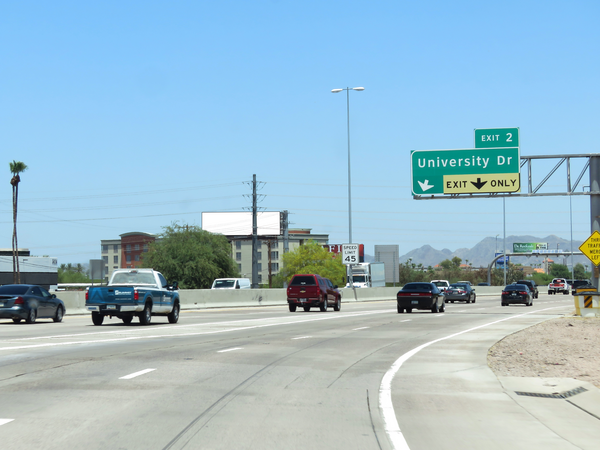 State Route 143 WS 2640ft S/O University F/S - 2