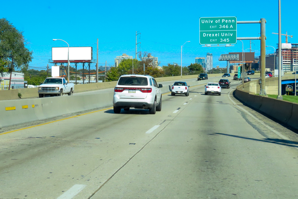 I-76 Schuylkill Xwy SS 550ft E/O Reed St F/E - 1