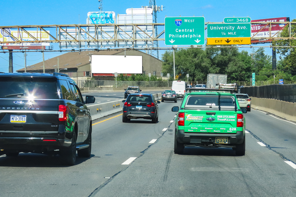 I-76 Schuylkill Xwy SS 25ft W/O Moore St F/E - 1