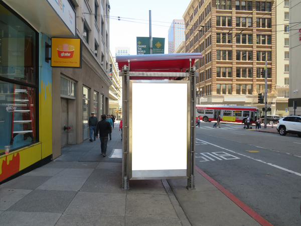 Sutter St NS 20ft W/O Stockton St F/W - 2
