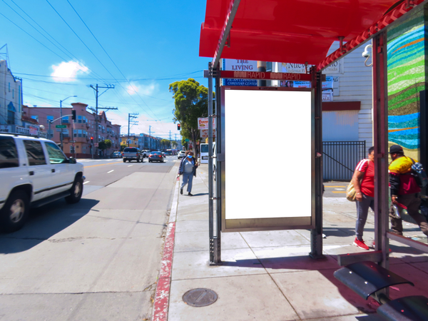 Mission St WS 45ft S/O Geneva Ave F/N - 1