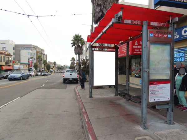 Mission St ES 34ft N/O Geneva Ave F/S - 1