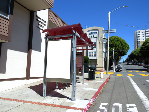 Sutter St NS 20ft W/O Laguna St F/W - 2