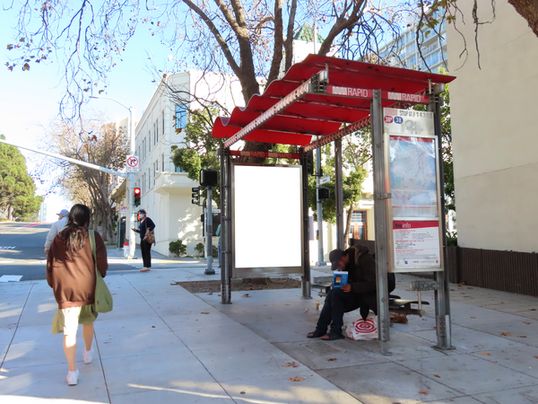 Geary Blvd SS 43ft W/O Laguna St F/W - 1