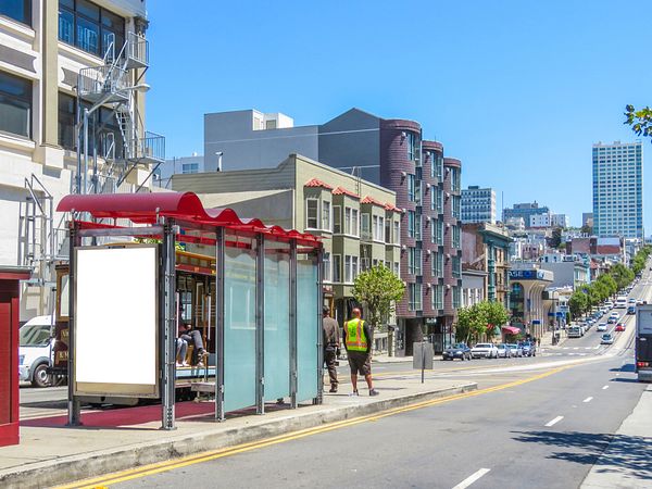 California St CL 32ft E/O Van Ness St F/W - 2