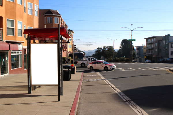 Geary Blvd SS 71ft W/O 33rd Ave F/E - 2