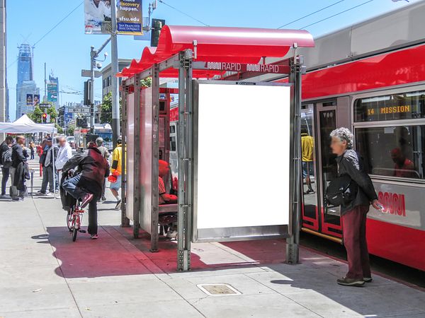 Mission St NS 86ft W/O 8th St F/W - 2