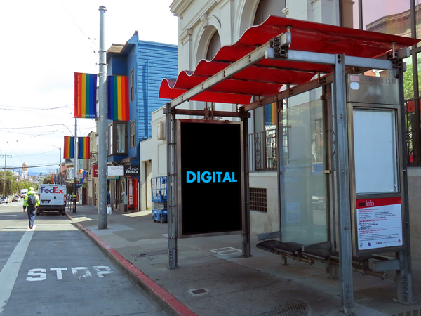 18th St SS 40ft E/O Castro St F/W - 1