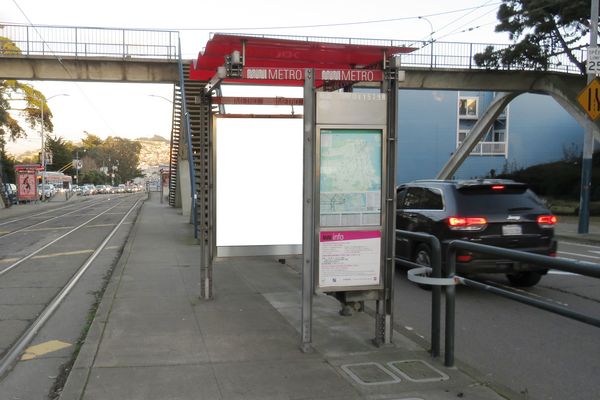 Ocean Ave (South) CL 20ft E/O Geneva Ave F/W - 1