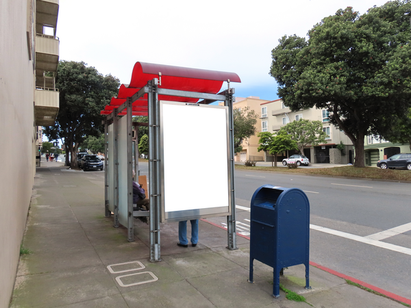 Geary Blvd SS 54ft W/O 28th Ave F/E - 2